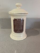 Harrods ceramic canister for sale  BURNHAM-ON-CROUCH