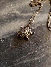 Turtle pendant necklace for sale  Athens