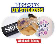 Personalised UV DTF Custom 3D Stickers Logo For Branding Window Car Wall Bulk for sale  Shipping to South Africa