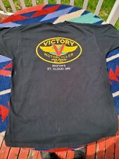 Vintage Victory Motorcycles Polaris T Shirt Mens XL St Cloud MN for sale  Shipping to South Africa