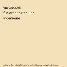 Autocad 2008 architekten gebraucht kaufen  Trebbin