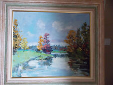 Tableau peinture huile d'occasion  Orleans-