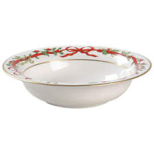 Royal Worcester Holly Ribbons Cereal Bowl 637017 for sale  Mc Leansville