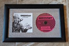 Green Day Saviors CD assinado edição limitada inserção autografada emoldurada totalmente automática comprar usado  Enviando para Brazil