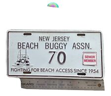 New Jersey Beach Buggy aassn. Placa Pré 1988. número muito baixo Placa De Real comprar usado  Enviando para Brazil
