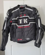 Teknic TK Motorsports Armored Jacket With Detachable Lining  Size 42 Black Used for sale  Shipping to South Africa