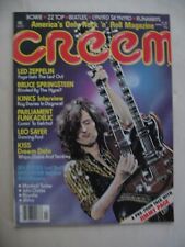 Creem magazine april for sale  Nicollet