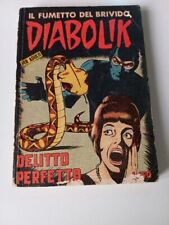 Diabolik prima serie usato  Trepuzzi