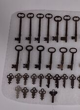 Lote de 52 llaves esqueleto antiguas vintage segunda mano  Embacar hacia Mexico