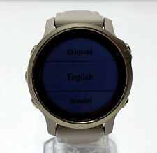 Garmin Fenix 6S Pro Solar 42mm (relógio fitness multiesportivo) prata/areia clara comprar usado  Enviando para Brazil