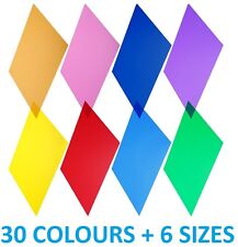 Colour transparent acetate for sale  WIGAN