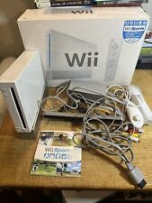Nintendo Wii Sports Console RVL-001 Complete In Box. Cib. Tested, Works. for sale  Shipping to South Africa