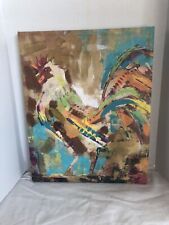 Rooster abstract multicolored for sale  Glendale