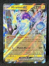 🔥Pokémon TCG Miraidon ex Scarlet & Violet-Base Set 081/198 Holo Double Rare(A), used for sale  Shipping to South Africa