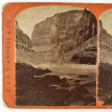 Usado, Foto mármol de granito Kanab Canyon Colorado River Stereoview c1876 H1358 segunda mano  Embacar hacia Argentina