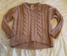 Girls pink sweater for sale  Brookline