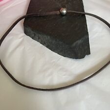 Leather thong necklace for sale  PUDSEY