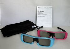 Óculos Sony 3D azul e rosa TDG-BR50 para produtos Sony - tamanho infantil infantil comprar usado  Enviando para Brazil