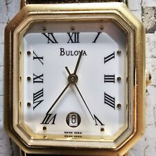 Reloj Caravelle by Bulova T3 de cuarzo para mujer tono dorado con correa de cuero FGE  segunda mano  Embacar hacia Argentina