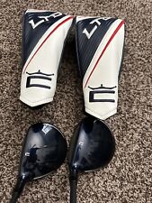 Cobra Ltdx 3 Fairway And 5 Wood Set Stiff Rh 15 18.5 W Headcovers New Grips for sale  Shipping to South Africa