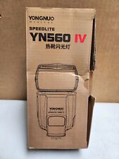 Yongnuo YN560-IV Speedlite Wireless Camera Flash, used for sale  Shipping to South Africa