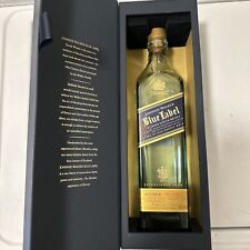 Johnnie Walker Blue Label Whisky Escocés VACÍO 750 ml Botella con Caja segunda mano  Embacar hacia Argentina