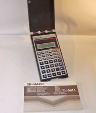 SHARP EL-531A vintage KALKULATOR NAUKOWY Kalkulator MADE IN JAPAN 1980s, używany na sprzedaż  Wysyłka do Poland