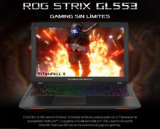 PORTATIL ASUS ROG GAMER GL553VD 15,6" 16GB INTEL i7 7700HQ NVIDIA 1050 SSD midas comprar usado  Enviando para Brazil