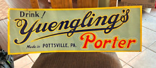 RARE 1930'S YUENGLING'S PORTER BEER METAL - TIN SIGN YUENGLING BRG POTTSVILLE PA for sale  Shipping to South Africa