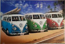 Gebraucht, Plakat "VW-Bulli T1 California Camper", B 91,4 cm x H 61,0 cm gebraucht kaufen  Lindlar