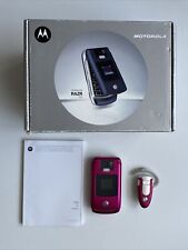 Motorola v3x pink for sale  BRACKNELL