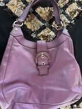 Coach purple leather for sale  Fort Myers