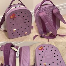 Crocs lilac backpack for sale  NEWBRIDGE