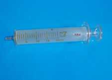 20ml glass syringe for sale  TORQUAY