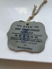 Golf admission ticket for sale  TADLEY