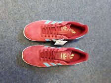 gazelle trainers claret and blue for sale  BEXHILL-ON-SEA