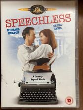Speechless dvd 1994 for sale  UK