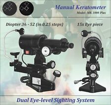 Queratómetro manual sistema de observación a nivel de ojo doble modelo MK 1000 Plus segunda mano  Embacar hacia Argentina