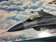 1/72 Aircraft model kit fujimi with extra decasl F16 Falcon, used for sale  CHELTENHAM
