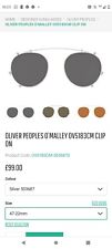 Oliver peoples malley for sale  WHITCHURCH