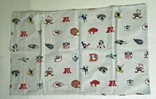Pottery Barn Teen NFL Football Pillow Case Gray with Logos for sale  Aurora