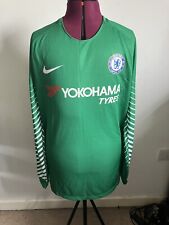 Camisa masculina grande verde goleiro Nike 2017/18 edição jogador Chelsea, usado comprar usado  Enviando para Brazil