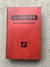 Libro Vintage - Intertipo - Piezas y Accesorios - Edición 1957 segunda mano  Embacar hacia Mexico