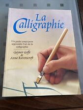 Livre calligraphie guide d'occasion  Aix-les-Bains