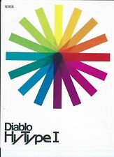 Folleto de equipo informático - Xerox Diablo - HyType I - Impresora - c1973 (ST90)  segunda mano  Embacar hacia Argentina