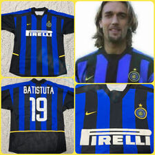 Maglia Shirt Trikot Camiseta Inter Milan home 2002/03 BATISTUTA NIKE ORIGINALE usato  Citta Sant Angelo