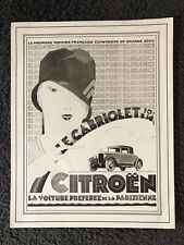 Citroën affiche publicitaire d'occasion  Saint-Macaire