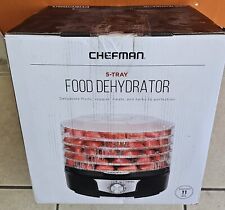 Chefman 5 bandejas desidratador de alimentos bandejas transparentes 11,4 polegadas temperatura ajustável... comprar usado  Enviando para Brazil