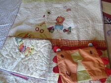 Mamas & Papas Nursert bedding bumper,coverlet and nappy holder good condition for sale  SALE