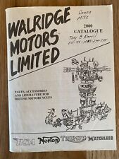 Walridge motors limited for sale  Colorado Springs